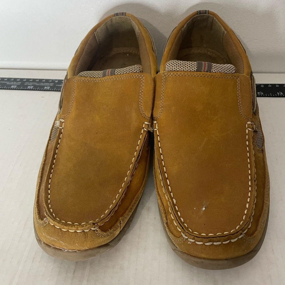 Classic Brown Men's Slip-On Loafers